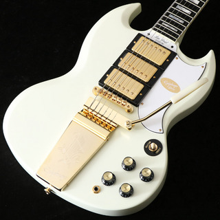 Epiphone Inspired by Gibson Custom 1963 Les Paul SG Custom with Maestro Vibrola Classic White【御茶ノ水本店】