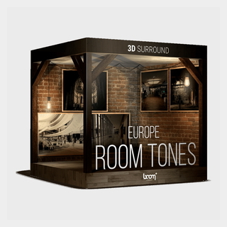 BOOM LibraryROOM TONES EUROPE - 3D SURROUND & STEREO