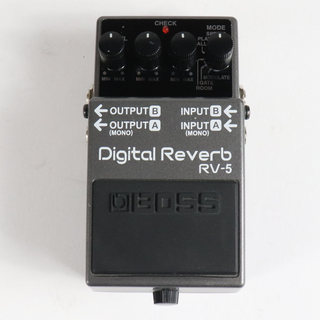 BOSS 【中古】デジタルリバーブ エフェクター BOSS RV-5 Digital Reverb ボス リヴァーブ エフェクター