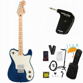 Squier by Fender Limited Edition Paranormal Esquire Deluxe Blue Sparkle GP-1アンプ付属エレキギター初心者セットR【WEBS