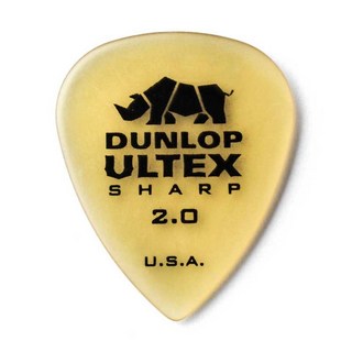 Jim Dunlop433 ULTEX SHARP Picks 2.00mm×10枚セット