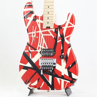 EVH【USED】 Striped Series 5150 (Red with Black and White Stripes/Maple)