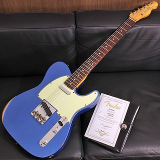 Fender Custom Shop 2024 Time Machine 1963 Telecaster Relic Aged Lake Placid Blue SN. CZ577726