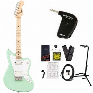 Squier by Fender Mini Jazzmaster HH Maple Surf Green ミニギター GP-1アンプ付属エレキギター初心者セット【WEBSHOP】