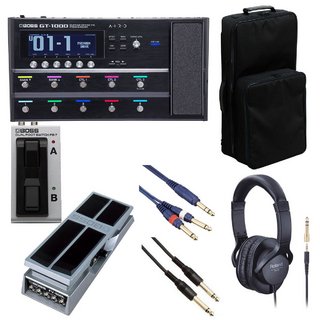 BOSS GT-1000 [オプションアイテム+リュック式キャリングバッグセット] FS-7 + FV-500L【WEBSHOP】