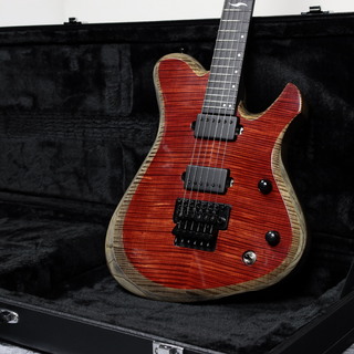 Hinnant Guitars Impulse 6 Flame Maple with Floyd Rose【極上のフレイムメイプルTOP】