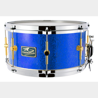 canopusThe Maple 8x14 Snare Drum Blue Spkl