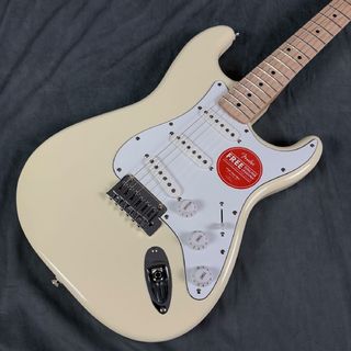 Squier by Fender Affinity Series Stratocaster Maple Fingerboard White Pickguard エレキギター ストラトキャスター