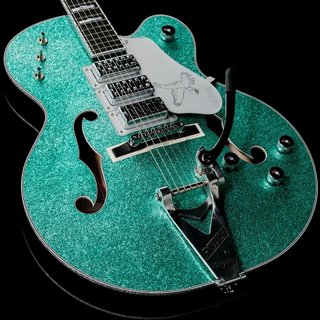 Gretsch G6136T Kenny Falcon II w/String-Thru Bigsby Ebony Early Summer Green Sparkle[重量:3.93kg]【渋谷店】