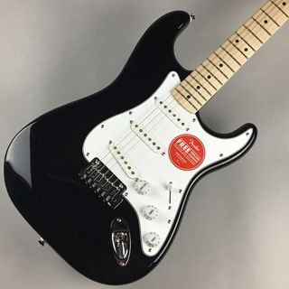 Squier by FenderAffinity Series Stratocaster Maple Fingerboard White Pickguard Black |現物画像
