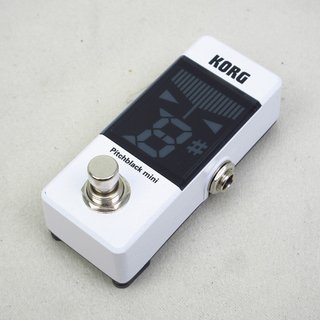 KORG PB-MINI White Pitchblack mini PEDAL TUNER チューナー 【横浜店】