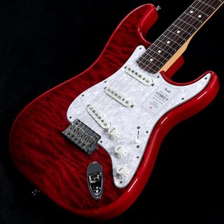 Fender 2024 Collection Made in Japan Hybrid II Stratocaster QMT Red Beryl(重量:3,53kg)【渋谷店】