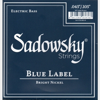 Sadowsky Sadowsky Blue Label Bass String Set, Nickel - 4-String, 045-105【Made In USA】
