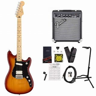 Fender Player Duo-Sonic HS Maple Fingerboard Sienna Sunburst Fender 10Wアンプ付属エレキギター初心者セット【