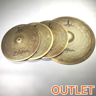 Zildjian L80 13HH/14C/18CRセット LV348 ローボリュームシンバルセット Low-Volume 70-80%音量ダウン