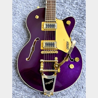 GretschG5655TG Electromatic Center Block Jr. Single-Cut with Bigsby and Gold Hardware Amethyst