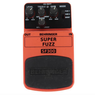 BEHRINGER 【中古】 ファズ エフェクター ベリンガー SF300 SUPER FUZZ ギターエフェクター