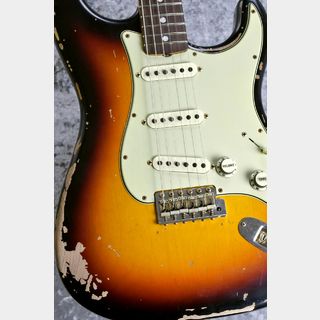 Fender Custom Shop Michael Landau 1968 Stratocaster Relic / Bleached 3Color Sunburst [3.42kg]