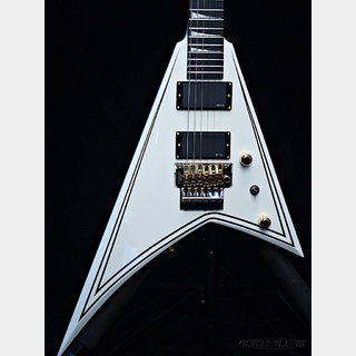 Jackson MJ Series Rhoads RR24MG -White with Black Pinstripes-【日本製】【軽量3.33kg!】