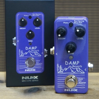 nuxDamp Reverb (NRV-3) -3 Reverb in a mini pedal-