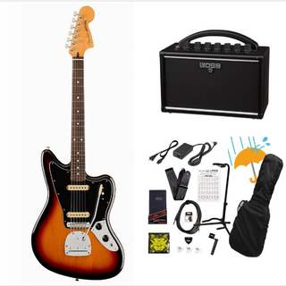 Fender Player II Jaguar Rosewood FB 3 Color Sunburst BOSS KATANA MINI アンプ付き13点セット！