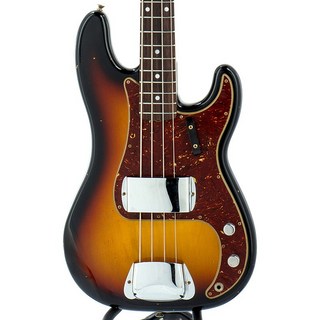 Fender Custom Shop 2024 Custom Collection Time Machine Series 1966 Precision Bass Journeyman Relic (3-Color Sunburst)