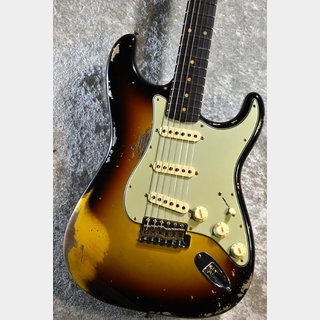 Fender Custom Shop LTD 1960 Stratocaster Heavy Relic Faded Aged 3CS CZ577783【漆黒指板個体、ブレンダー配線】