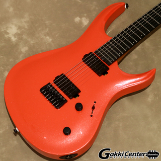 Balaguer Guitars Diablo Baritone7, Metallic Turbo Orange