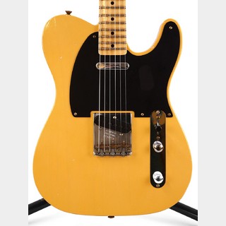 Fender Custom Shop 1952 Telecaster Journeyman Relic Maple Neck Aged Nocaster (Blonde)