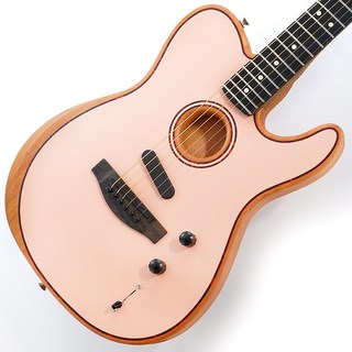 Fender Acoustics FSR American Acoustasonic Telecaster (Shell Pink/Ebony Fingerboard)