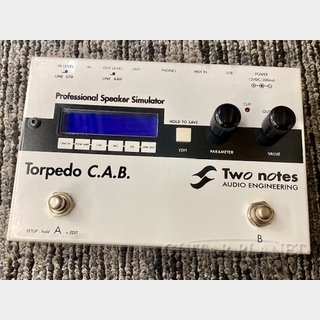 Two Notes Torpedo C.A.B【キャビネットシミュレーター】