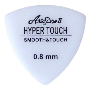 Aria Pro IIHYPER TOUCH Triangle 0.8mm WH×50枚 ギターピック