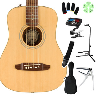 Fender Redondo Mini Sunburst 小学生 1年生から弾ける！キッズギター初心者セット NAT ミニギター 小型