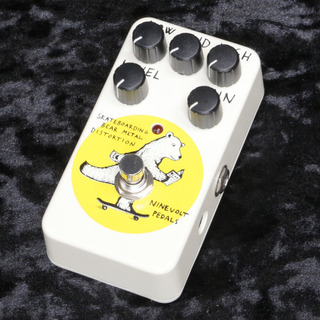 NINEVOLT PEDALS Skateboarding Bear Metal Distortion 【新宿店