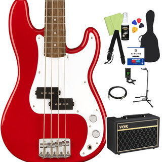 Squier by FenderMini Precision Bass ベース 初心者12点セット 【VOXアンプ付】 Dakota　Red