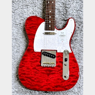 Fender2024 Collection Made in Japan Hybrid II Telecaster Quilt Red Beryl / Rosewood【限定モデル】