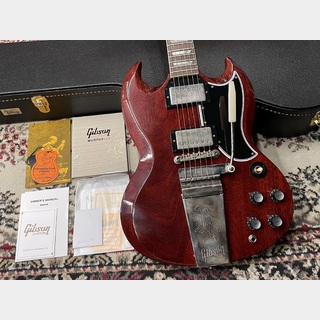 Gibson Custom Shop 【良バランス個体】Murphy Lab 1964 SG Standard w/Maestro Ultra Light Aged (401974) Cherry≒3.43㎏