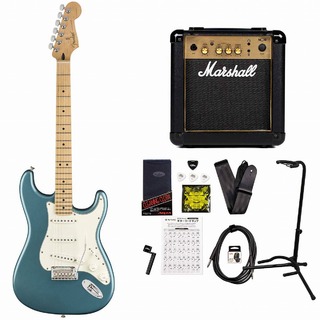 Fender Player Series Stratocaster Tidepool Maple MarshallMG10アンプ付属エレキギター初心者セット【WEBSHOP】