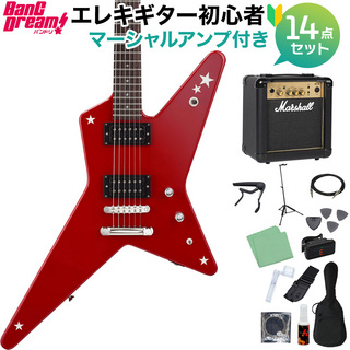 BanG Dream! RANDOMSTAR Kasumi 初心者セット マーシャルアンプ付 ESP×バンドリ！ 戸山香澄モデル