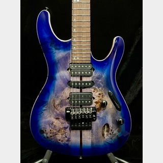 Ibanez Premium Series S1070PBZ-CLB Cerulean Blue Burst-【軽量3.16kg!】【Stainless Steel Frets!】