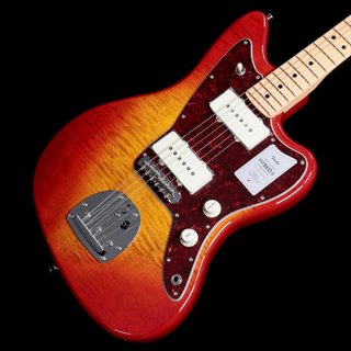 Fender 2024 Collection MIJ Hybrid II Jazzmaster Maple Flame Sunset Orange Transparent [重量:3.67kg]【池袋店