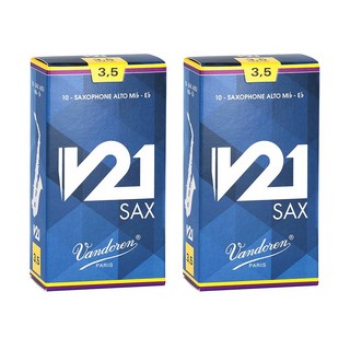 VANDOREN【2個セット】《硬さ：3.5》アルトサックス用リード バンドレン V21