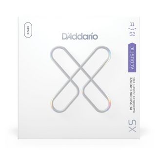 D'Addario XS 80/20ブロンズ カスタムライト 011-052 XSABR1152-3P