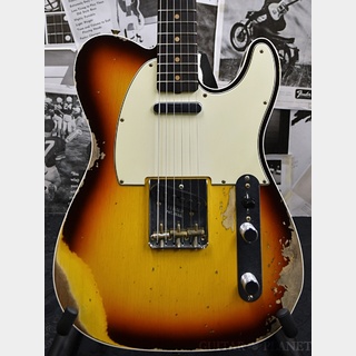 Fender Custom Shop~Custom Collection~ 1960 Telecaster Custom Heavy Relic -Super Faded/Aged Chocolate 3 Color Sunburst 