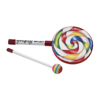 REMO ロリポップドラム 小 / Kids Lollipop Drum [LREMET710600] 【キッズにもおすすめ！】