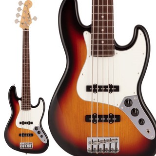 Fender Hybrid II Jazz Bass V (3-Color Sunburst/Rosewood)