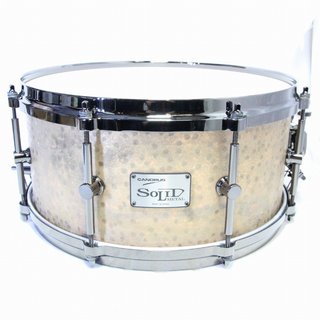 canopus Patina Solid Brass Snare Drum SMB2-1465 14x6.5 ソリッドブラススネア【池袋店】