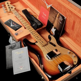 Fender Custom Shop 1958 Precision Bass Relic, Super Faded Aged Chocolate 3-color Sunburst[重量:4.18kg]【渋谷店】