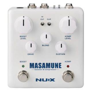 nuxMasamune Booster ＆ Kompressor ギターエフェクター