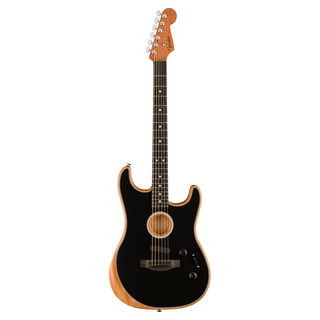 Fenderフェンダー American Acoustasonic Stratocaster Black エレクトリックアコースティックギター